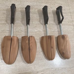Men shoe keepers inserts cedar wood Rochester 2 pairs